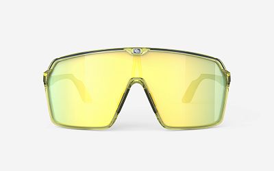 Превью  Велоочки RUDY PROJECT Spinshield Crystal Blue/Apple Green, Линзы: Multilaser Yellow (SP720530-0000)